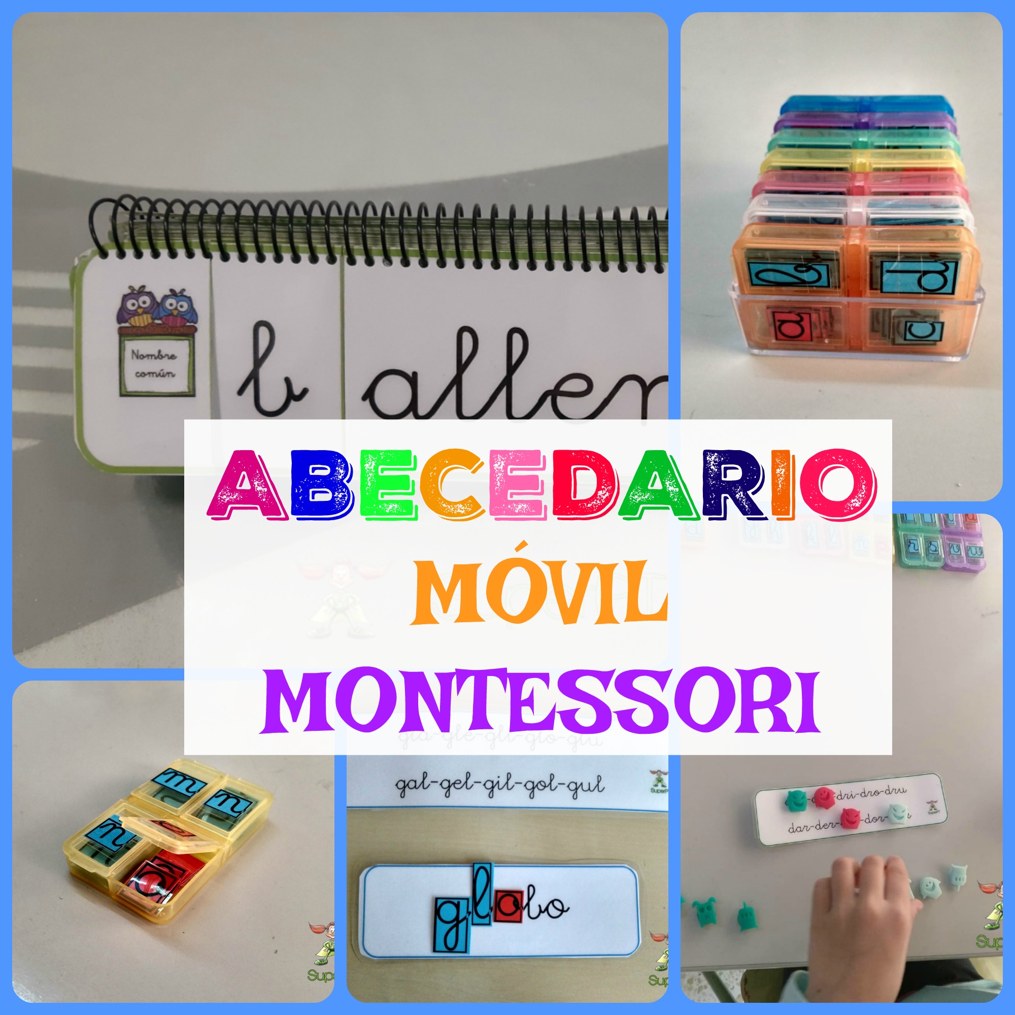 Abecedario Movil Montessori Infosal